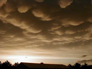 popcorn clouds